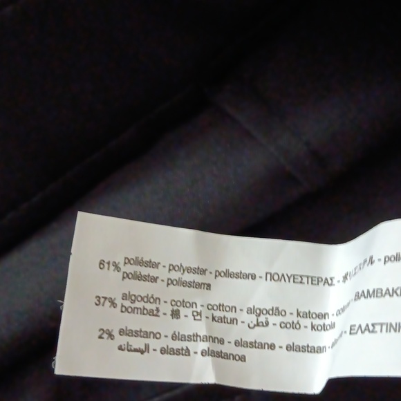 Zara black mini skirt NWT - Picture 3 of 3